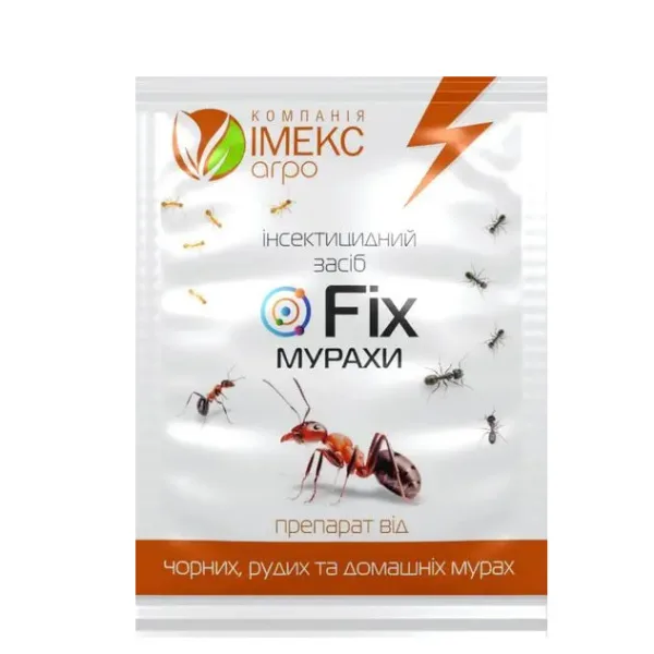 Засіб інсектицидний FIX Мурахи, пакет 10 г.