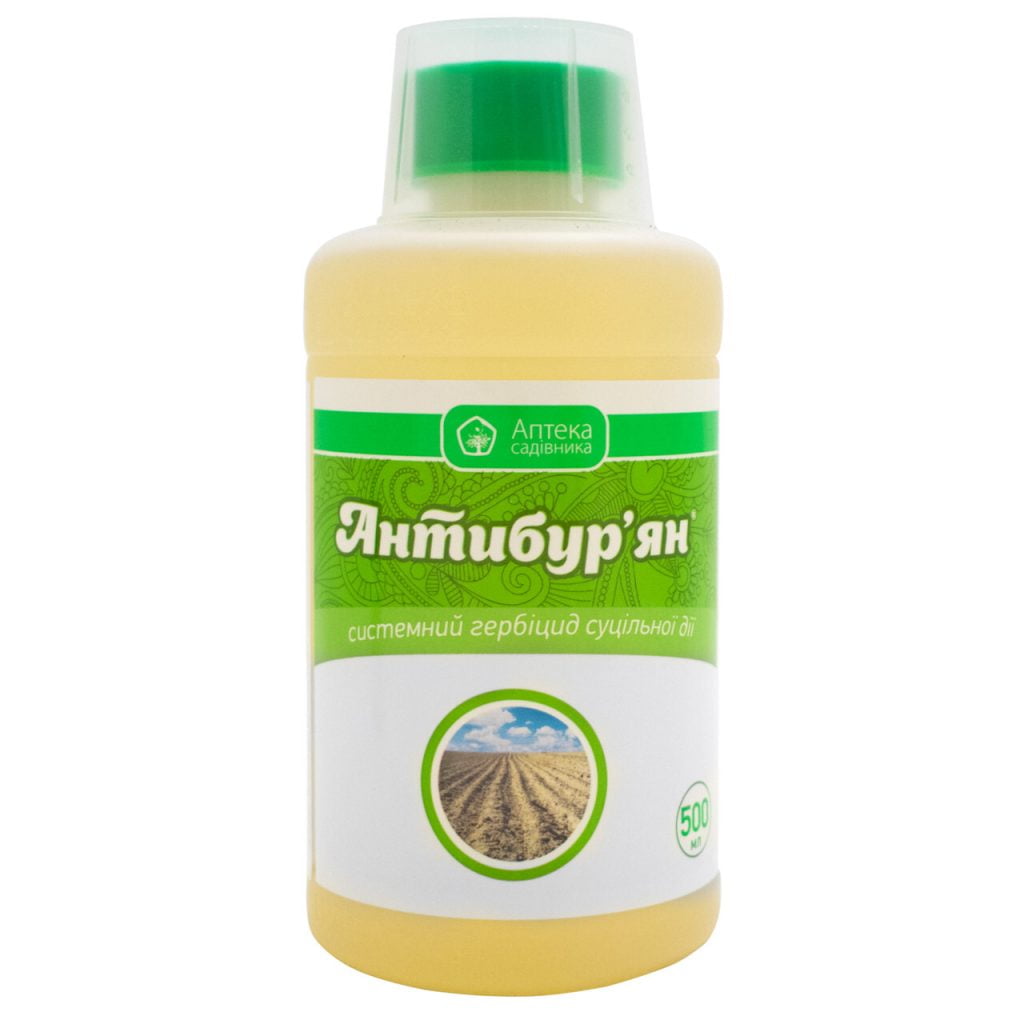 Антибур'ян р.к. (ізопромінна сіль гліфосату, 480 г/л + дикамба, 60 г/л)  , 500мл