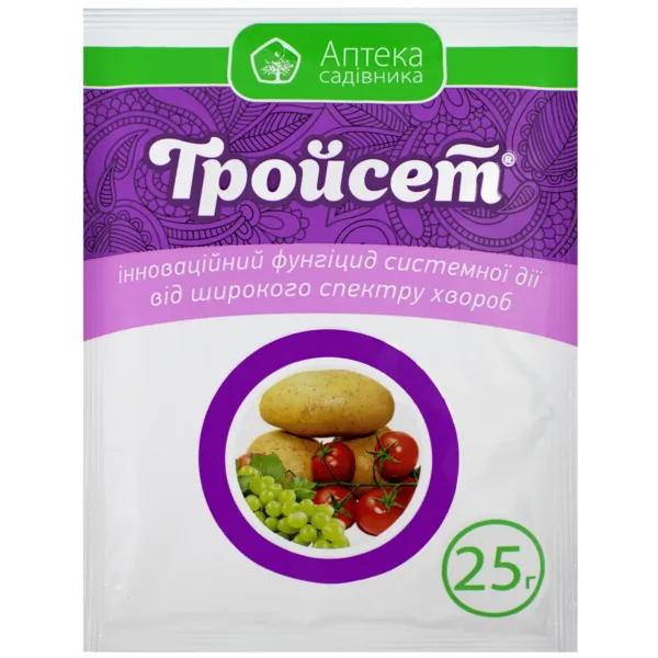 Фунгіцид Тройсет (Тріафіт) Ukravit, 25 г.