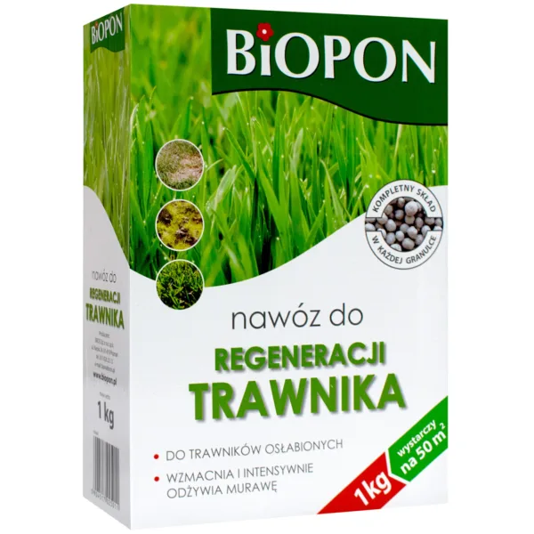 добриво для відновлення газону Biopon,1 кг.