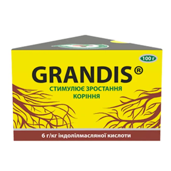 Стимулятор росту для коріння рослин Grandis Швидка допомога ,100 г.
