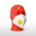 Респіратор, FFP2 захисна маска з клапаном, 1 шт