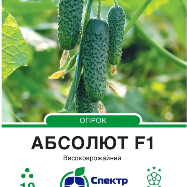 Насіння Огірок Абсолют F1 Bejo, 10 шт
