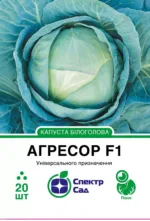 Насіння Білоголова капуста Агресор F1 Syngenta, 20 шт