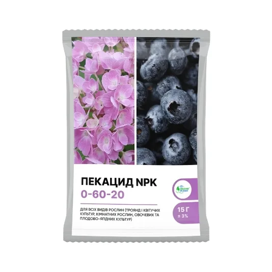 Добриво Пекацид Хобі підкислення, 15 г