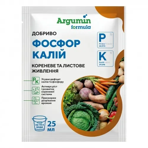 Добриво Формула Фосфор-Калій Argumin, 25 мл